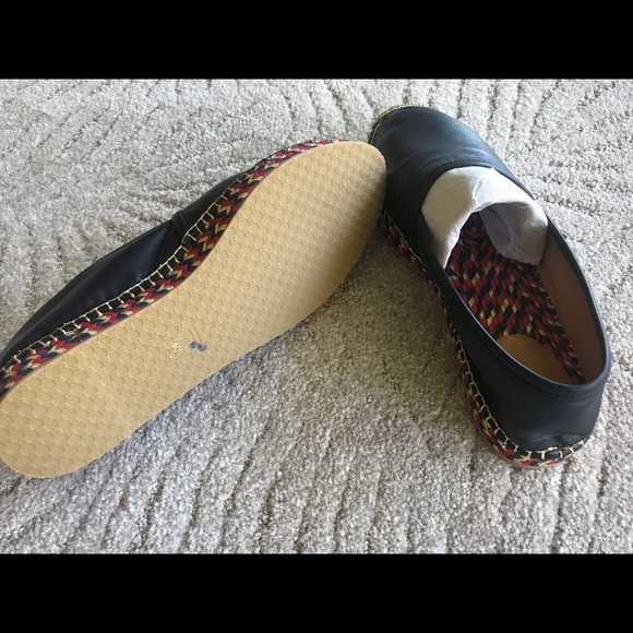 GUCCI Leather espadrilles in Navy - NWOT 40.5 EUR - Picture 7 of 13